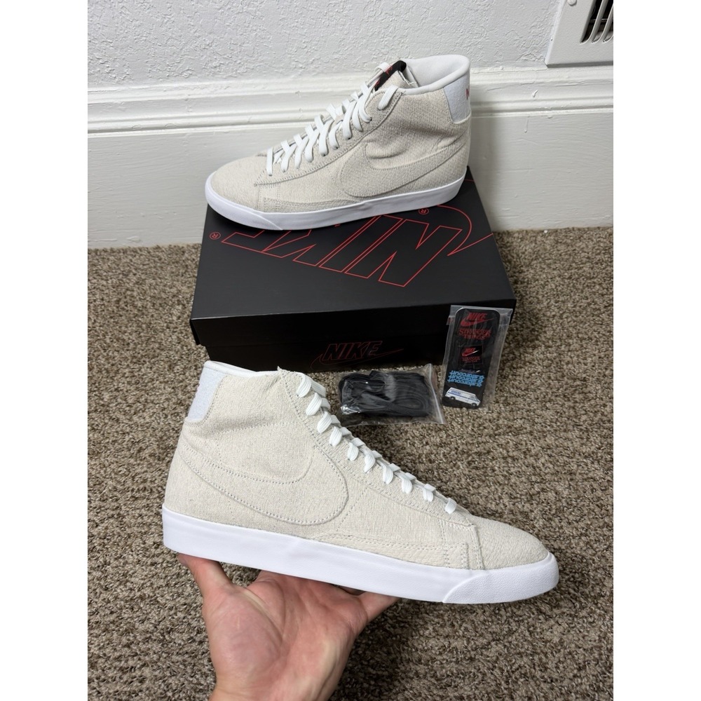 Stranger Things Nike Blazer Mid QS 'Upside Down' Size 12 New DS‎ WITH BOX